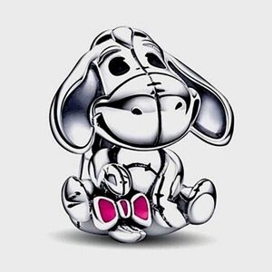 Disney Eeyore Charm S 925 Sterling Silver Winnie-the-Pooh Eeyore Bracelet Charm